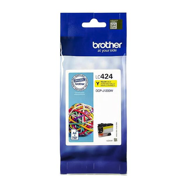 Bruder - Inkcartridge Bruder LC -424y Gelb | 5 Stücke