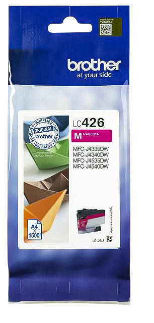 Brother - inktcartridge, 1.500 pagina's, OEM LC-426M, magenta