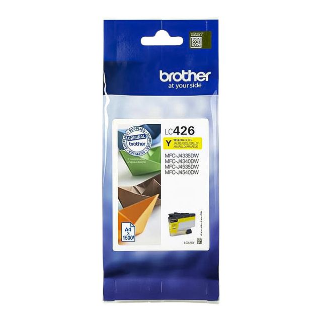 Brother - inktcartridge, 1.500 pagina's, OEM LC-426Y, geel