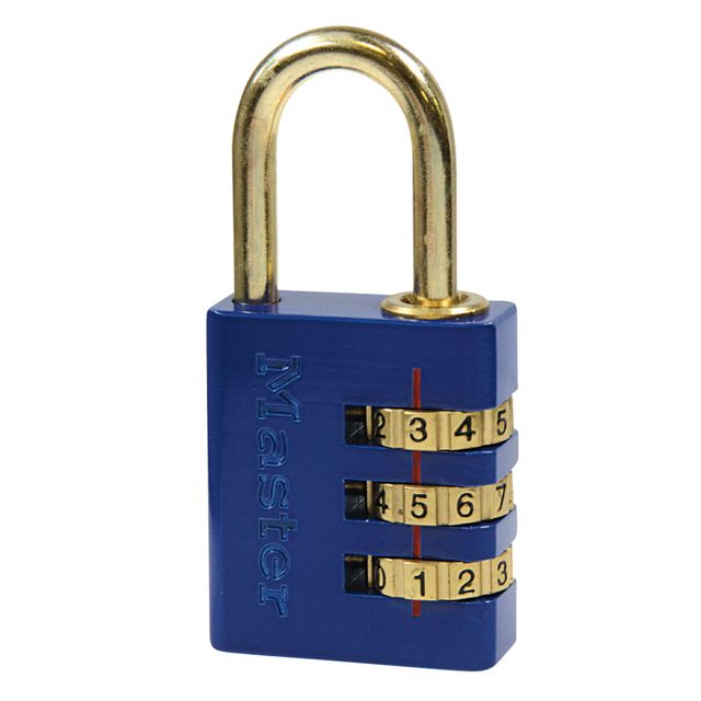 Master Lock -  Messing combinatiehangslot 30mm