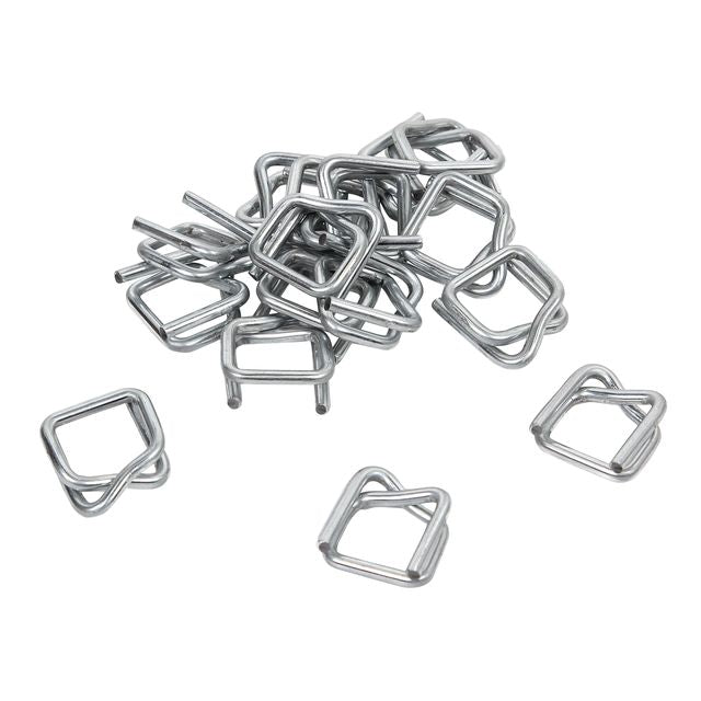 IEZZY - Boucles métalliques pour bracelet textile 13mm 1000 pièces