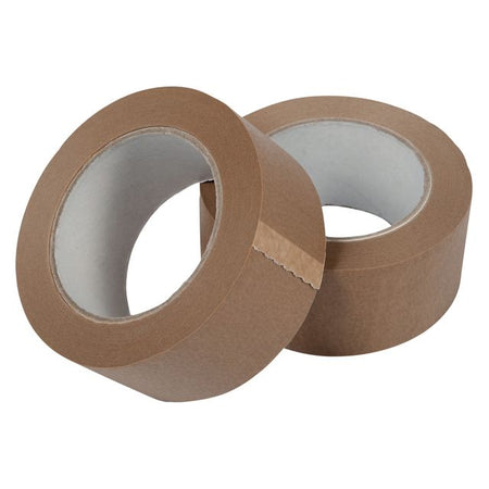 IEZZY - Verpackungspapier 50mmx50 Meter 80p Recyclingpapier braun