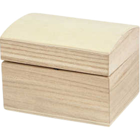 Creativ Company -  Schatkist  8x6x4.5cm hout