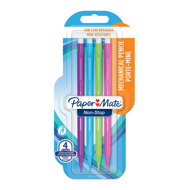 Paper Mate - Vulpotlood Papermate non arrêt 0,7 mm Hb 4st TSA