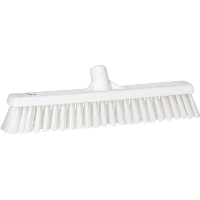 Vikan - Balayeuse fibre dure et souple 410mm blanc