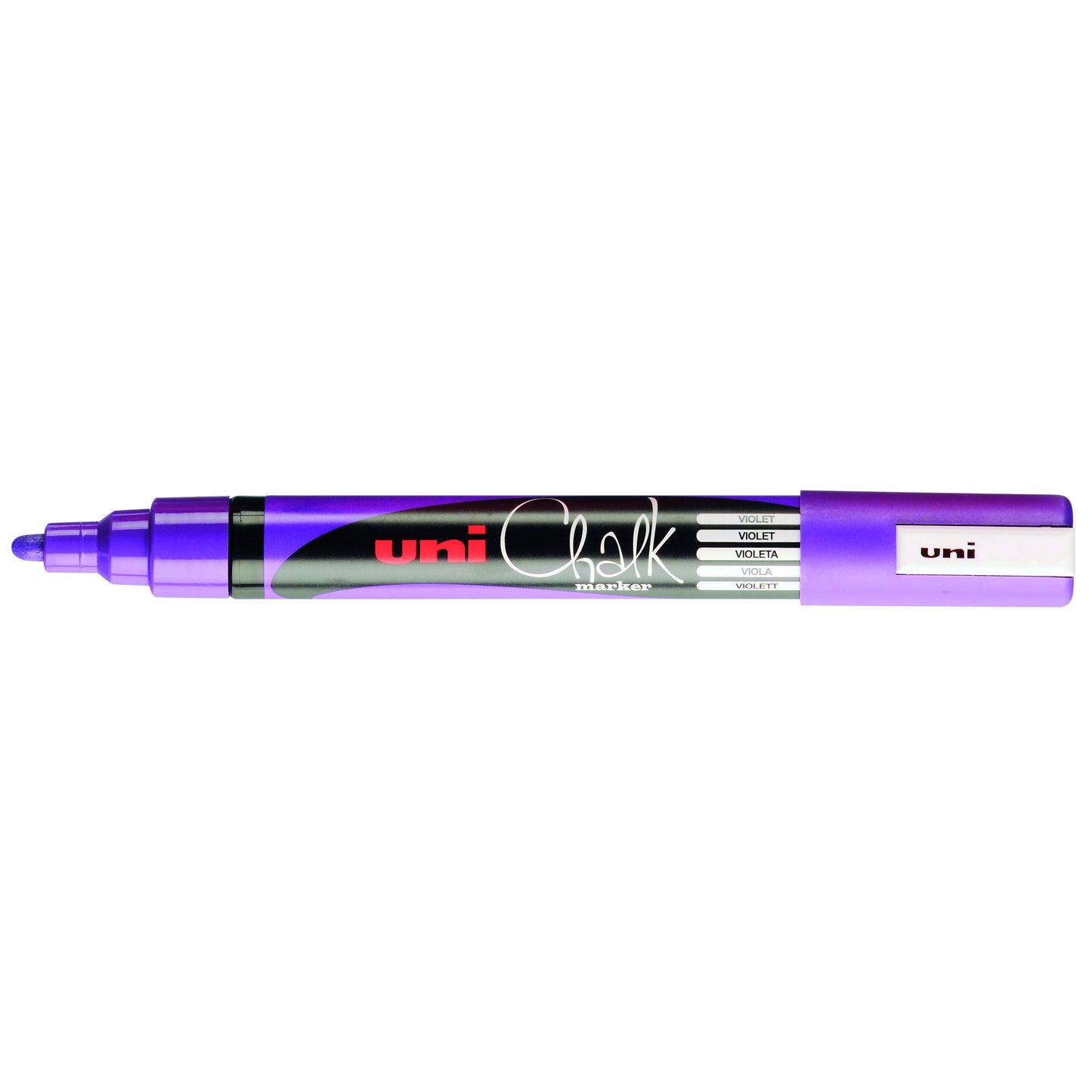 Uni-Ball - Kreidemarker Kreide rund 1,8-2,5 mm lila | 6 Stück