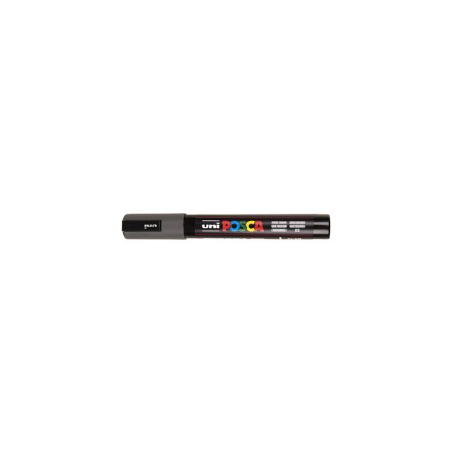 Posca -  Paintmarker uni  pc5m m diepgrijs | 6 stuks
