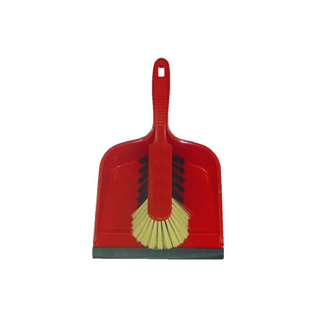 Cleaninq - Stofblikset cleaninq kunststof 23x21cm rood