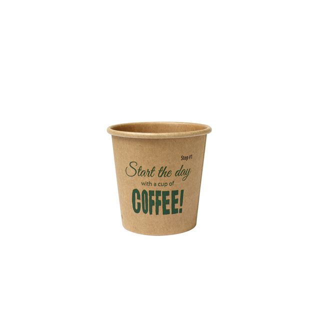 Quantore - Tasse à café à emporter 118ml carton 50 pièces
