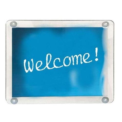 Klika - Porte-u acrylique A4 ventouses horizontales