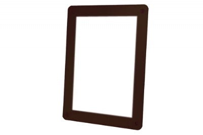Klika - Porte-cartes à fenêtre de luxe A3 bord noir 2 pièces