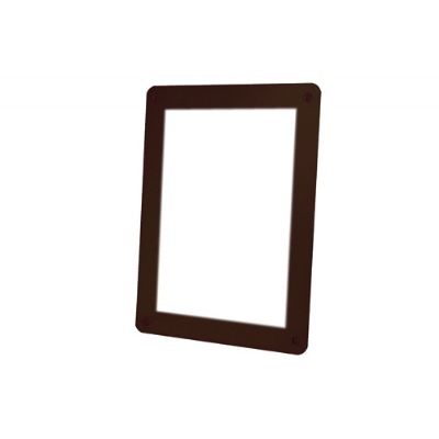 Klika - Porte-cartes à fenêtre de luxe A3 bord noir 2 pièces