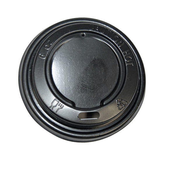 IEZZY - Couvercle de tasse Ø72mm 100 pièces noir