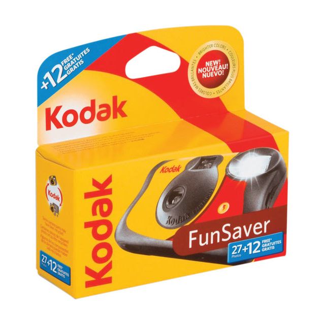 Kodak - Camera Kodak Fun Saver Flash 27 et 12 ISO 800