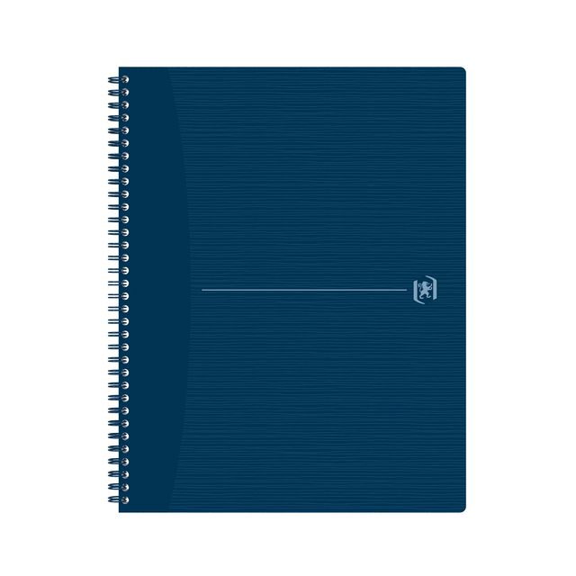Oxford - Spiralblock Origin A4+ Linie 140 Seiten 80gr blau | 5 Stück