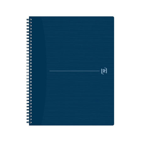 Oxford - Bloc spirale Origin A4+ ligne 140 pages 80gr bleu