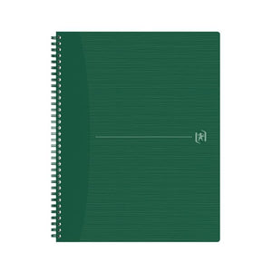 Oxford -  Spiraalblok oxf origin a4+ lijn 140pag 80gr groen
