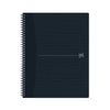Oxford - Bloc spirale Origin A4+ diamant 5x5mm 140 pages 80gr noir | 5 pièces