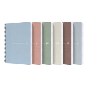 Oxford - Spiralblock My Rec'Up A5-Linie 180 Seiten 80gr sortiert