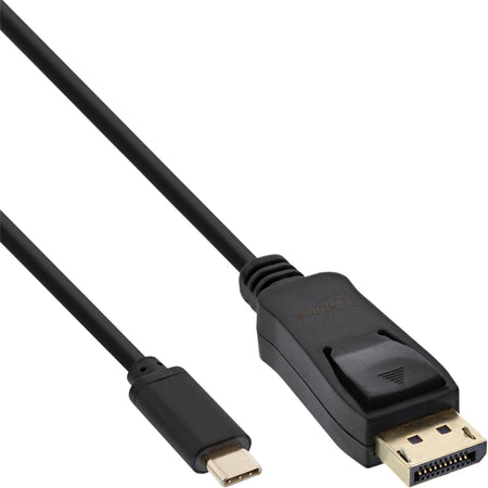 InLine - Câble USB-C Displayport 3.1 4K M/M 2 mètres noir