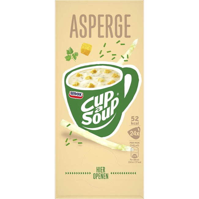 Unox - Cup-a-Soup asperges 24x140ml