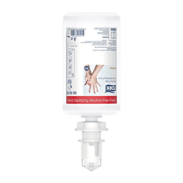 Tork -  Handdesinfectie S4 schuim alcoholvrij 1000 ml 520202 | 6 stuks