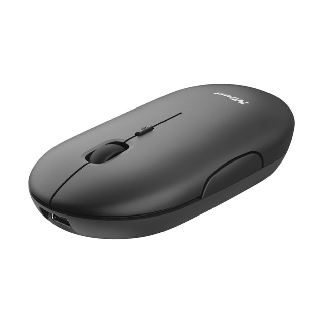 Trust - Maus Puck Wireless wiederaufladbar schwarz