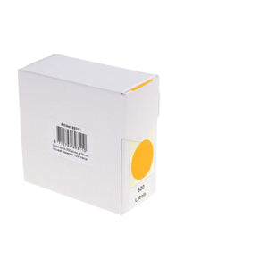 Rillprint -  Etiket 35mm 500st op rol fluor oranje