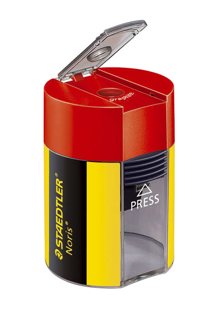 Staedtler - Taille-crayon en métal Noris avec bac de récupération