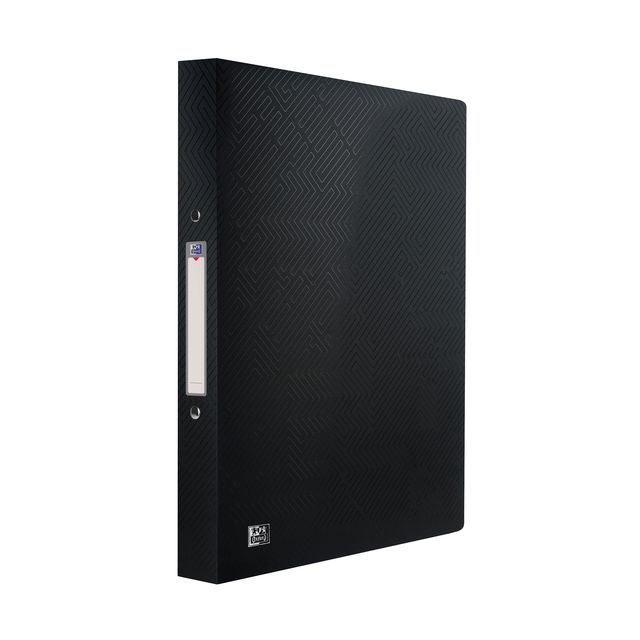 Elba - Ringbuch A4 OXFORD Urban 20mm 2 Ringe schwarz