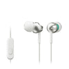Sony - Écouteur intra-auriculaire EX110 9mm blanc