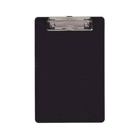 MAUL - Porte-bloc A5 debout en plastique dur PVC noir
