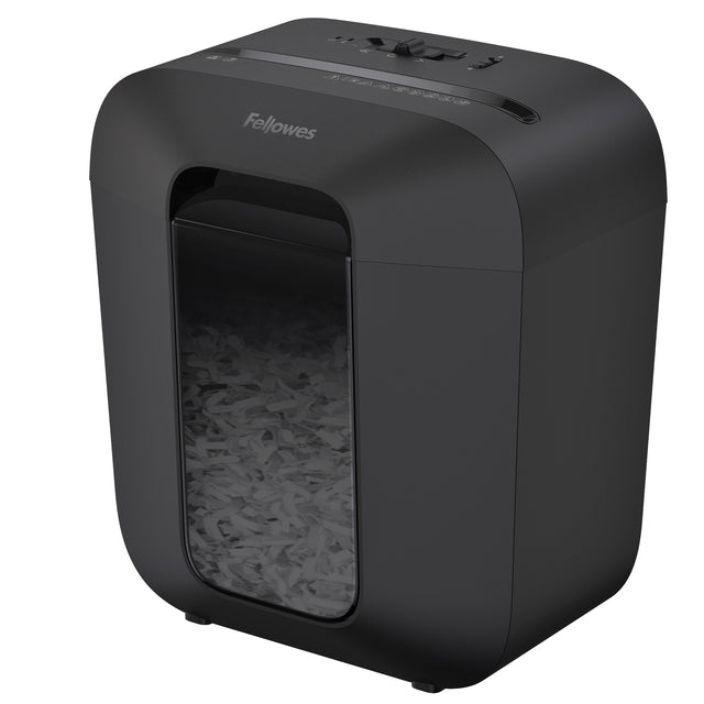 Fellowes - Aktenvernichter lx25 4x37mm schwarz