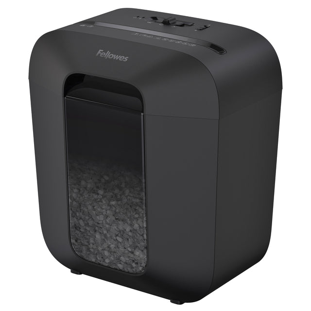 Fellowes -  Papiervernietiger  lx25m 4x12mm zwart