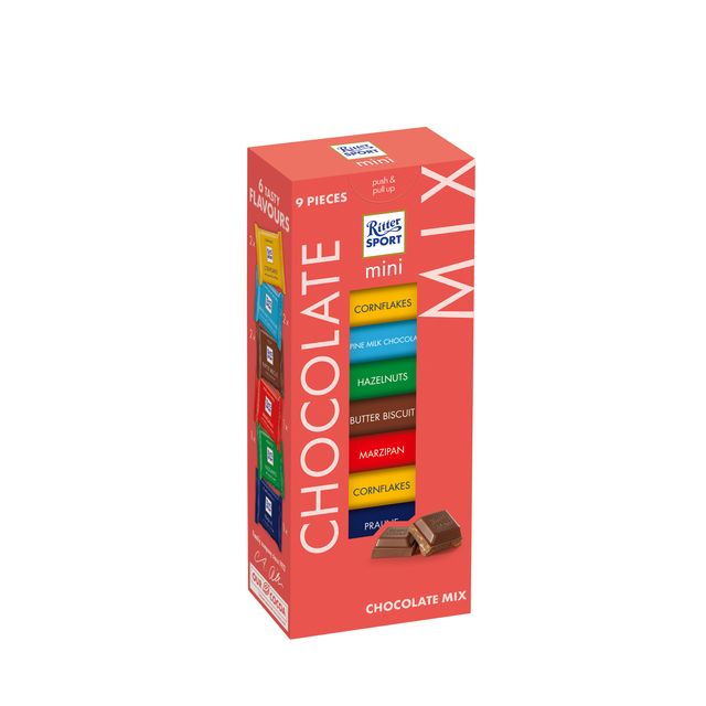 Ritter Sport -  mini chocolate toren 9x16.67gr