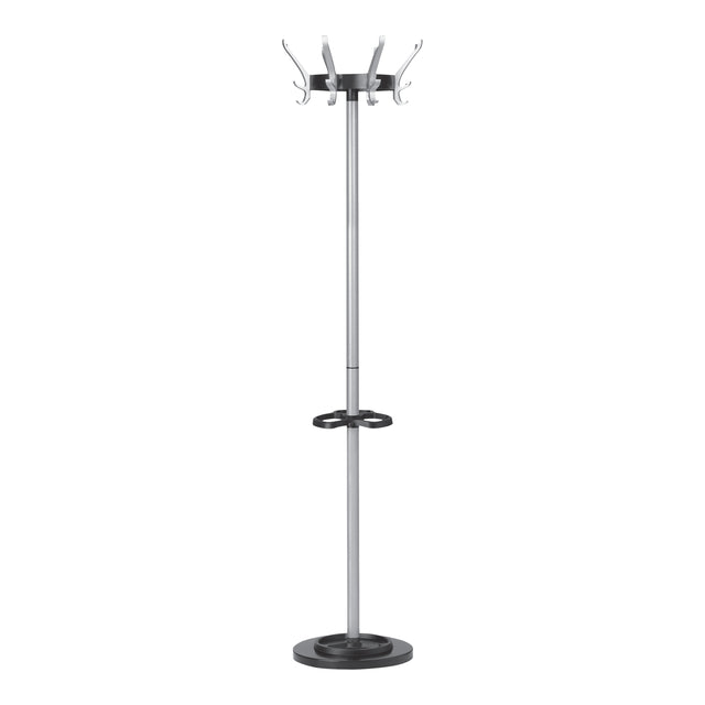 Unilux - Portemanteau Cypres sur pied gris métallisé