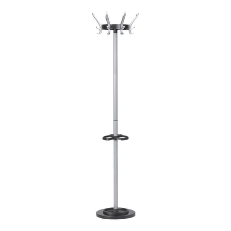 Unilux - Portemanteau Cypres sur pied gris métallisé