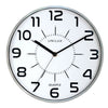 UNILUX - Horloge murale Pop gris