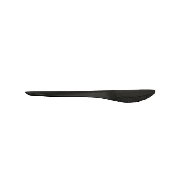 IEZZY horeca en cate -  Mes iezzy herbruikbaar cpla 190mm zwart