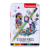 Bruynzeel - Set de crayons de couleur de 12 pièces assorties