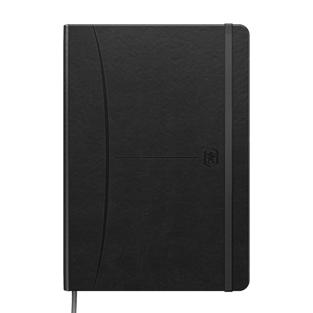 Oxford - Carnet Signature A5 ligne 80 feuilles noir | 5 pièces