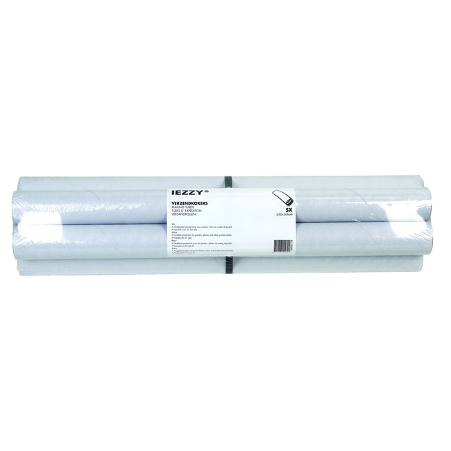 IEZZY - Tube d'expédition A1 650x50mm incl. bouchons 5 pièces