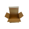 IEZZY - Quickbox 400x260x250mm B-wave marron 10 pièces
