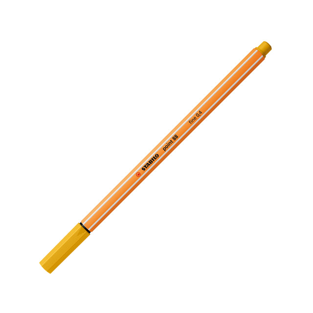Stabilo - Fineliner point 88/87 curry fin | 10 pièces