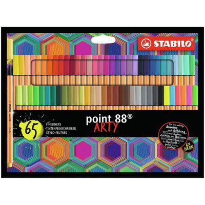 Stabilo - Pointe Fineliner 88/65 Arty fine assortie lot de 65 pièces