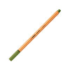 STABILO - Fineliner pointe 88/35 fine vert mousse | 10 pièces