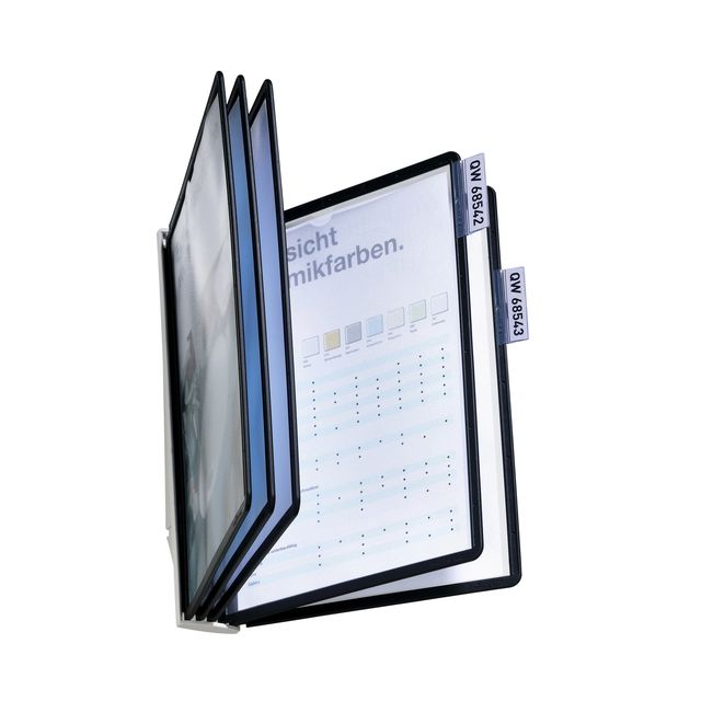 Durable - Support mural Sherpa avec 5 pochettes A4