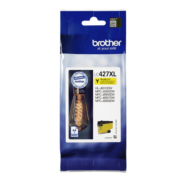 Brother -  Inktcartridge LC-427XLY geel