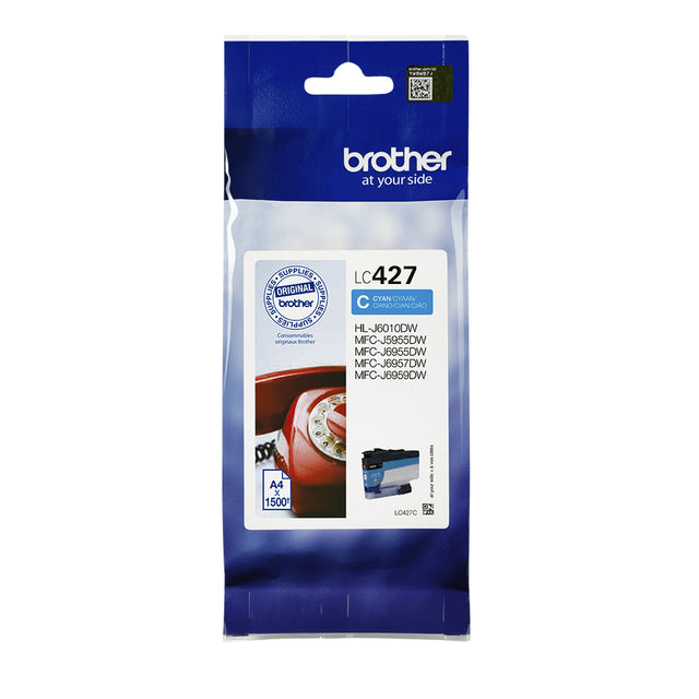 Brother -  Inktcartridge LC-427C blauw | 5 stuks
