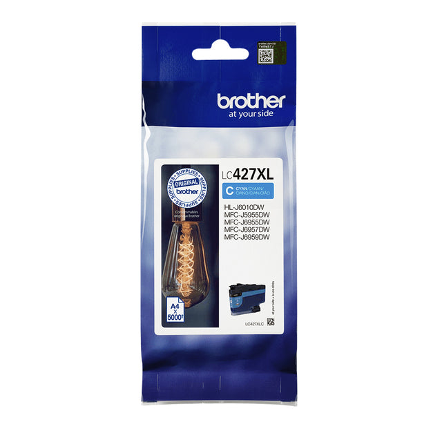 Brother - Tintenpatrone LC-427XLC blau